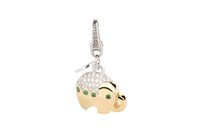 Charm Rosato Dame in Silber Zirconia RLU001 - RLU001